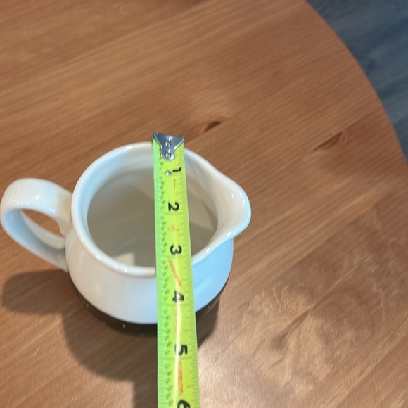 Rae Dunn POUR Black & Cream Polka Dot Creamer. Rare. - Picture 8 of 10